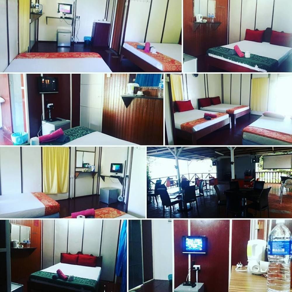 Marina Bay Resort & Restaurant Kampung Genting Bagian luar foto